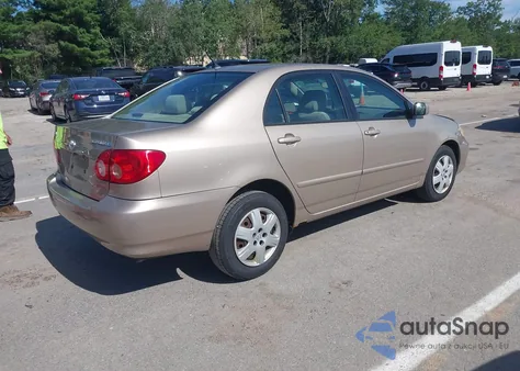 2005 Toyota Corolla Le z USA, uszkodzony, nr VIN 2T1BR32EX5C458568